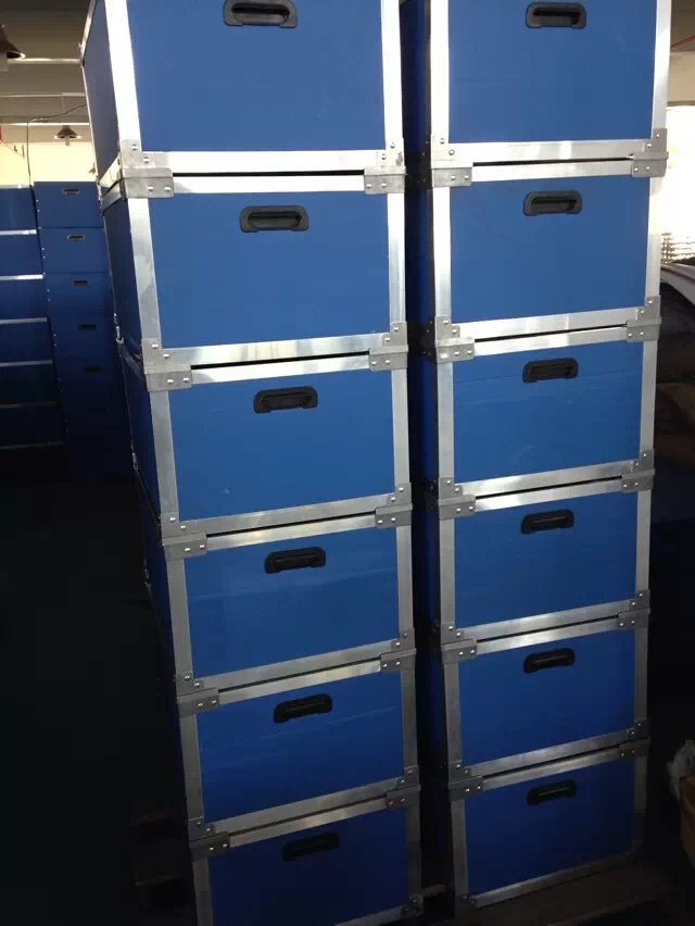 鋁合金邊條，護(hù)角加強(qiáng)型物流箱